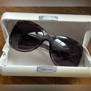 Jimmy Choo sunglasses - perfect condition with original case! Never worn.